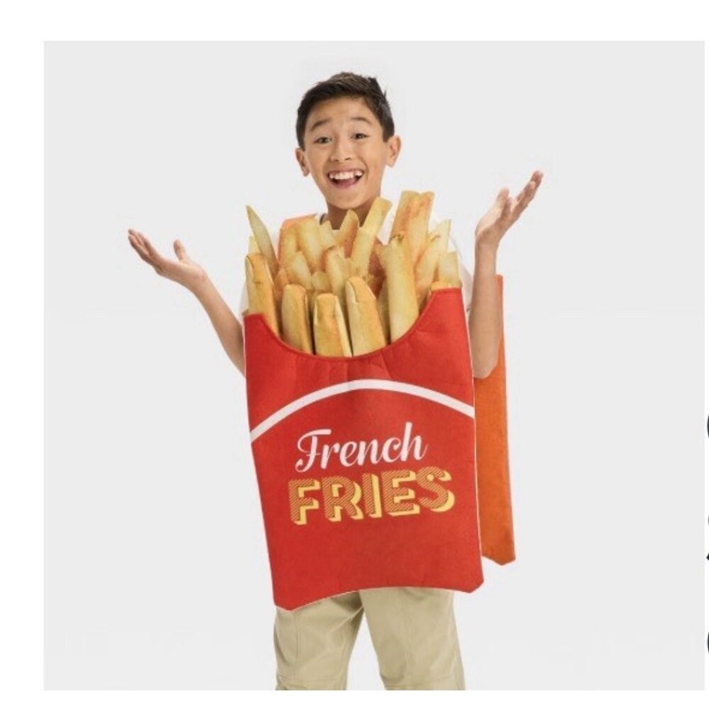 French Fries Hyde And Eek! One Size Kids & Adults Food Funny Halloween Costume
